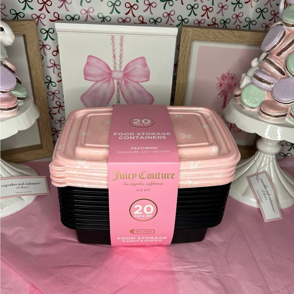 Juicy Couture Food Storage Containers
